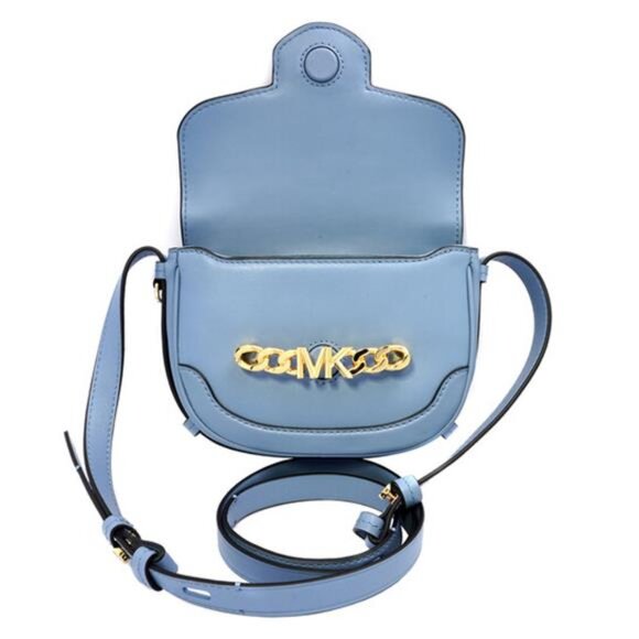 Michael Kors  Ladies Hally Extra-Small Embellished Leather Crossbody Bag - Picture 5 of 7